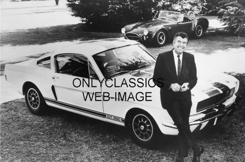 OnlyClassics Cobra Sports CAR Carroll Shelby 1966 Mustang GT350 AUTO Photo Poster AUTOMOBILIA OnlyClassics Cobra Sports CAR Carroll Shelby 1966 Mustang GT350 AUTO Photo Poster AUTOMOBILIA
