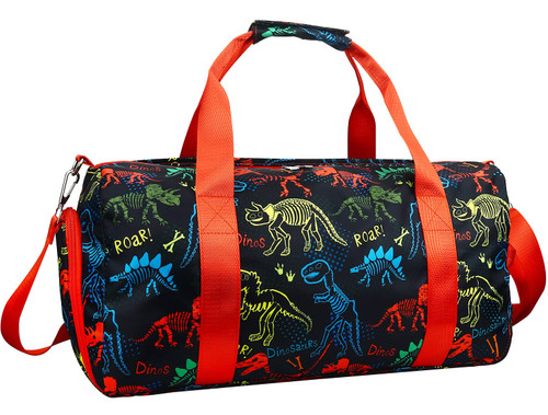Gym Travel Duffle Bag for Boys - Gymnastics Sports Dance Bag with Shoe Compartment & Wet Pocket Binosaur Kids Travel Bag Teens Weekender Sleepover Carry On Bag Gym Travel Duffle Bag for Boys - Gymnastics Sports Dance Bag with Shoe Compartment & Wet Pocket Binosaur Kids Travel Bag Teens Weekender Sleepover Carry On Bag