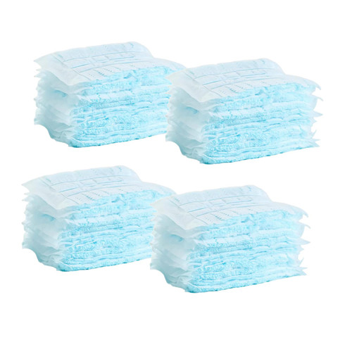 KLEENDOL Disposable Duster Refills Bulk Blue Electrostatic Duster Heads Heavy Duty Dusters Refills 40 Counts