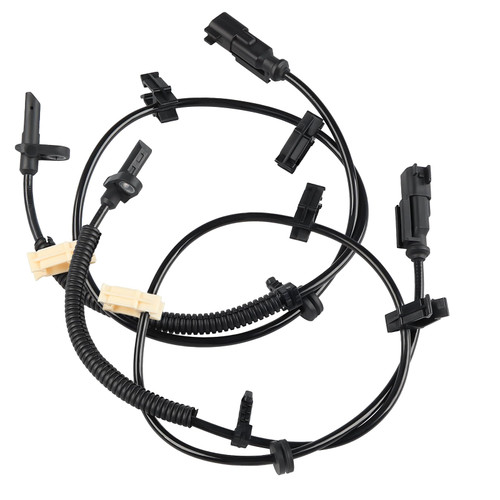 WMPHE 2 Pcs Rear ABS Wheel Speed Sensor Compatible with Chevy Traverse 2009 to 2017, GMC Acadia 2007 to 2016, Buick Enclave 2008 to 2017, Saturn Outlook 2007 to 2010, Replacement for 22739728 10391044