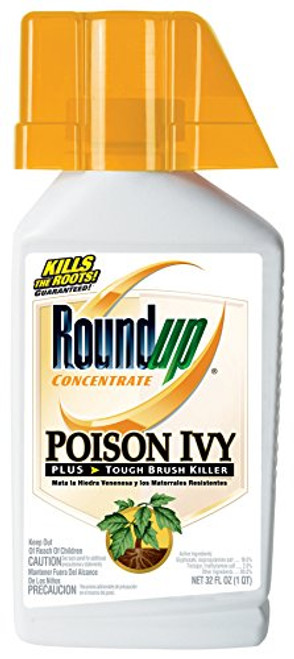 Roundup Poison Ivy Plus Tough Brush Killer Concentrate, 32-Ounce Roundup Poison Ivy Plus Tough Brush Killer Concentrate, 32-Ounce