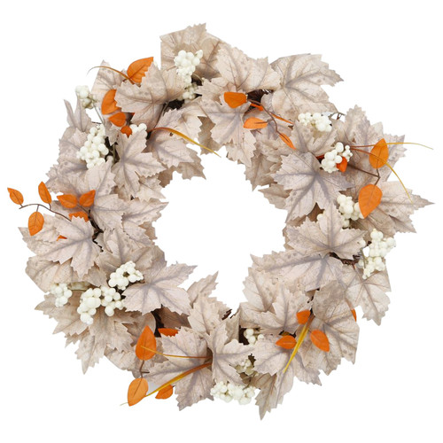 Fall Wreaths for Front Door, Artificial Autumn Maple Leaf Thanksgiving Wreath for Home Farmhouse Thanksgiving Harvest Fall Decor (15 Inch) Fall Wreaths for Front Door, Artificial Autumn Maple Leaf Thanksgiving Wreath for Home Farmhouse Thanksgiving Harvest Fall Decor (15 Inch)