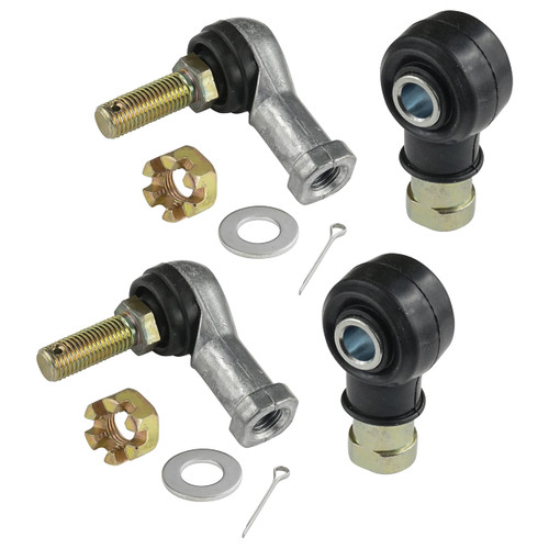 Caltric 2 Tie Rod End Kit Compatible with Polaris Sportsman 400 400L 4X4 1993 1994 1995 1996 1997