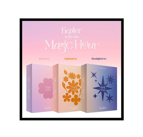 Kep1er - Magic Hour (5th Mini Album) CD+Folded Poster (Beloved ver. / CD Only, No Poster)
