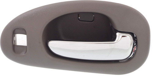 Evan Fischer Interior Door Handle Compatible with Concorde 98-04 Front RH Inside Chrome Gray w/ 4 Nuts Sedan