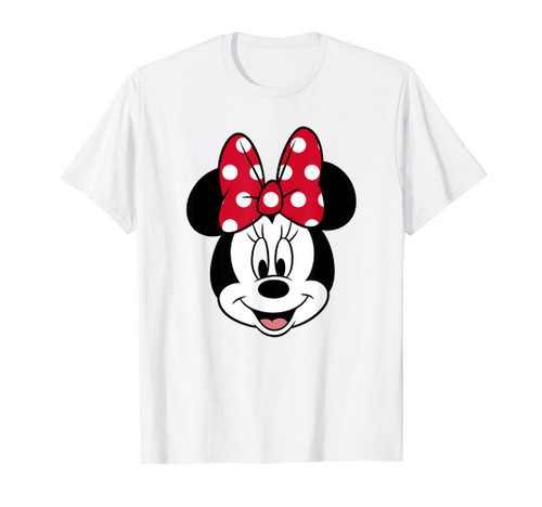 Disney Minnie Mouse Pretty Face Classic Logo T-Shirt