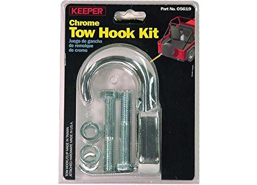 Keeper (5619 Tow Hook Kit, Chrome