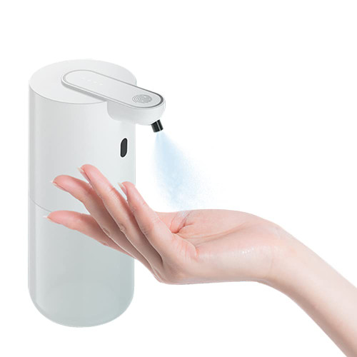 Automatic Soap Dispenser Wall Mounted, Touchless Soap Dispenser USB Rechargeable 13.5oz / 400ml Countertop Foaming Hand Soap Dispenser for Bathroom Kitchen School