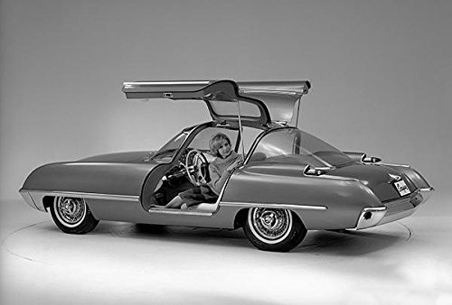 1962 Ford Cougar Concept Car - Promotional Photo Poster