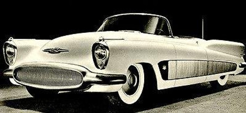 1951 Buick XP-300 Concept Car Promotional Advertising Poster