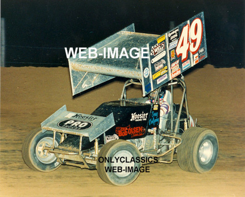 World of Outlaws Doug Wolfgang Sprint CAR AUTO Racing Photo POWERING Dirt Track World of Outlaws Doug Wolfgang Sprint CAR AUTO Racing Photo POWERING Dirt Track