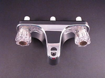 Matco-Norca Two Handle Chrome Plastic Tub / Shower Faucet IAPMO Approved