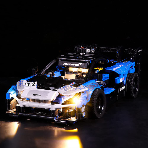 VONADO LED Light Kit for Lego McLaren Senna GTR 42123, DIY Lighting Compatible with Lego Technic Cars (NO Lego Model), Creative Decor Lights for McLaren Lego 42123 (ONLY Lights)