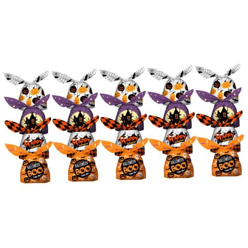 SHOWERORO 200pcs Halloween Candy Bags Halloween Goodie Bags Spider Gift Bags Halloween Treat Bags for Candy Decorative Bag Candy Bag for Halloween Party Supply Sweet Chocolate Bag Plastic SHOWERORO 200pcs Halloween Candy Bags Halloween Goodie Bags Spider Gift Bags Halloween Treat Bags for Candy Decorative Bag Candy Bag for Halloween Party Supply Sweet Chocolate Bag Plastic