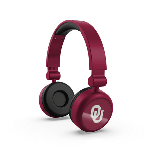 SOAR NCAA Bluetooth On-Ear Headphones, Oklahoma Sooners