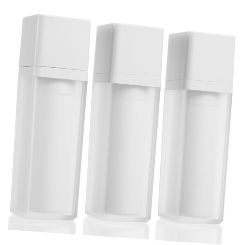 Beavorty 9 Pcs Lotion Vacuum Bottle Vacuum Lotion Jar Pump Bottle Dispenser Lotion Bottles Airless Pump Plastic Pump Bottle Jar Pot Vial Empty Pump Bottle Travel Quartet Abs Make up