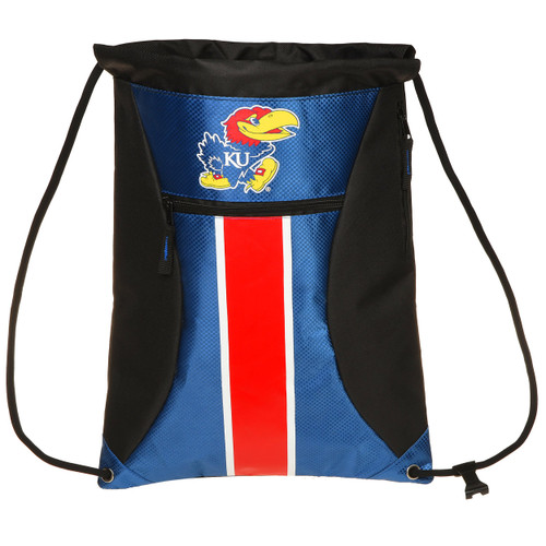 FOCO Kansas Big Stripe Zipper Drawstring Backpack