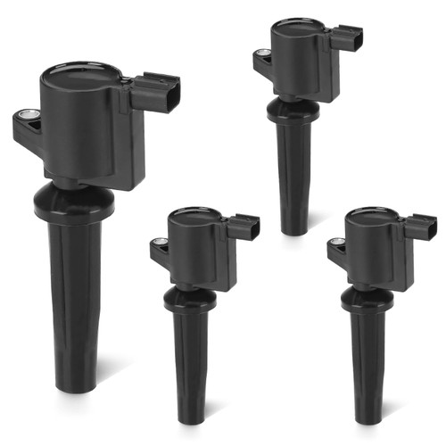 Set of 4 Ignition Coil Pack Compatible with Ford C-Max EcoSport 2L, Escape Focus 2.3 2.5L, Fusion Ranger Transit Connect, Lincoln MKZ, Mazda 3 6 Tribute, Mercury Mariner Milan Replace DG507 FD505 Set of 4 Ignition Coil Pack Compatible with Ford C-Max EcoSport 2L, Escape Focus 2.3 2.5L, Fusion Ranger Transit Connect, Lincoln MKZ, Mazda 3 6 Tribute, Mercury Mariner Milan Replace DG507 FD505
