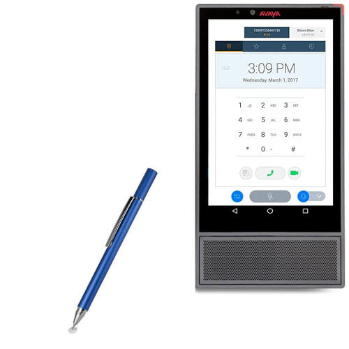 BoxWave Stylus Pen Compatible with Avaya K175 (Stylus Pen by BoxWave) - FineTouch Capacitive Stylus, Super Precise Stylus Pen for Avaya K175 - Lunar Blue BoxWave Stylus Pen Compatible with Avaya K175 (Stylus Pen by BoxWave) - FineTouch Capacitive Stylus, Super Precise Stylus Pen for Avaya K175 - Lunar Blue