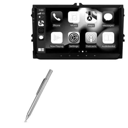 BoxWave Stylus Pen Compatible with Eonon VWA12S - FineTouch Capacitive Stylus, Super Precise Stylus Pen - Metallic Silver BoxWave Stylus Pen Compatible with Eonon VWA12S - FineTouch Capacitive Stylus, Super Precise Stylus Pen - Metallic Silver