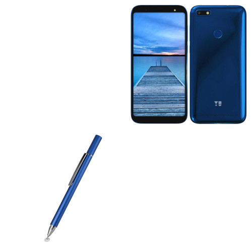 BoxWave Stylus Pen Compatible with YU Ace - FineTouch Capacitive Stylus, Super Precise Stylus Pen - Lunar Blue BoxWave Stylus Pen Compatible with YU Ace - FineTouch Capacitive Stylus, Super Precise Stylus Pen - Lunar Blue
