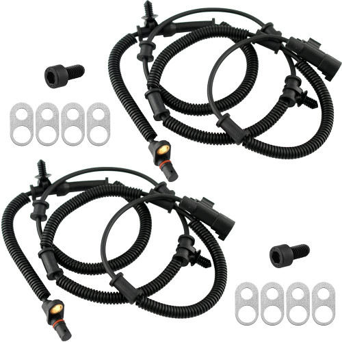 Geekstop 2pcs Rear ABS Wheel Speed Sensor Compatible with 2008-2011 Dodge Grand Caravan, 2009-2011 VW Routan, 2008-2011 Chrysler Town and Country ABS Sensor