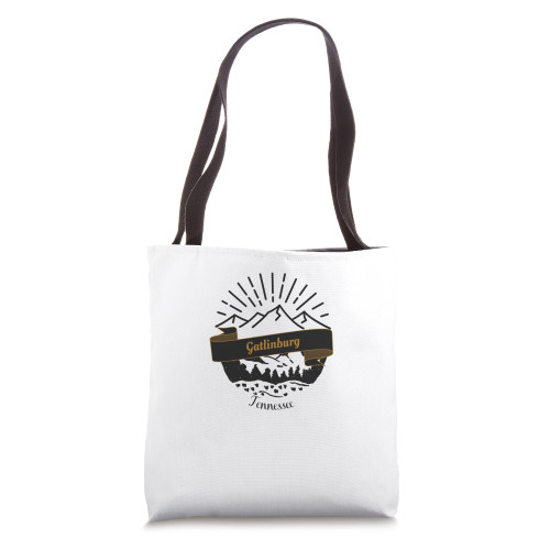 Gatlinburg Retro Vintage Vacation Souvenir Tote Bag