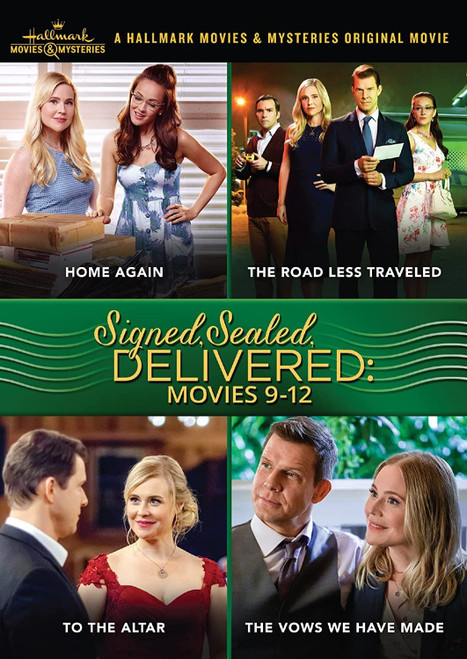 Signed, Sealed, Delivered Collection: Movies 9-12 (Home Again, The Road Less Traveled, To the Altar, The Vows We Have Made) Signed, Sealed, Delivered Collection: Movies 9-12 (Home Again, The Road Less Traveled, To the Altar, The Vows We Have Made)