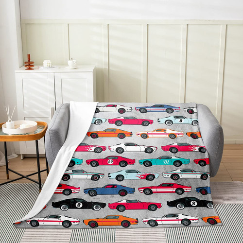 Cartoon Car Flannel Fleece Throw Blanket,Sports Car All Season Bed Blanket Fuzzy Blanket for Bed Sofa Couch,Red Race Sports Car Car Sports Competition Style Bedroom Decor Plush Blanket Baby 30"x40" Cartoon Car Flannel Fleece Throw Blanket,Sports Car All Season Bed Blanket Fuzzy Blanket for Bed Sofa Couch,Red Race Sports Car Car Sports Competition Style Bedroom Decor Plush Blanket Baby 30"x40"