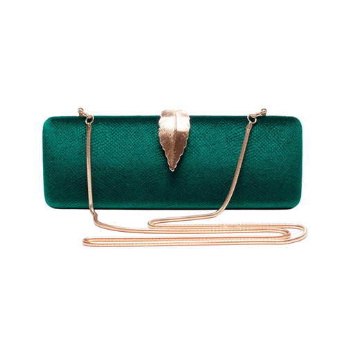 Hupifaz Evening Clutch - Small Clutch Purses for Women Wedding and Party, Women's Evening Handbags Formal Evening Bag (Emerald)