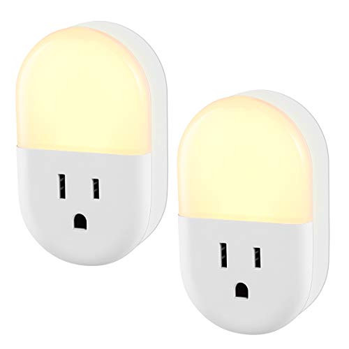 WiFi Smart Plug, KeeKit Mini Smart Plug, Wi-Fi Smart Outlet with Night Light, Voice Controlled by Echo, Works with Alexa and Google Assistant, IFTTT, Wireless Remote Control Outlet Timer (2 Pack)