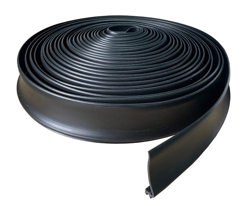 KSJED 30 Feet RV Slide Out Wiper Seal for 1-1/2" Slideout Seal (Clip-on) R854056 RV Weather Stripping Exterior L Shape RVs Door Rubber Seals