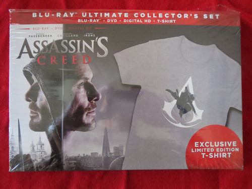 Assassin's Creed Ultimate Collector's Set + Limited Edition T-Shirt (Blu Ray + DVD + Digital HD) Assassin's Creed Ultimate Collector's Set + Limited Edition T-Shirt (Blu Ray + DVD + Digital HD)
