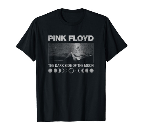 Pink Floyd The Dark Side of the Moon Vintage Poster Design T-Shirt Pink Floyd The Dark Side of the Moon Vintage Poster Design T-Shirt