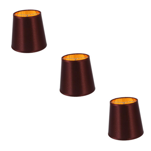 DOITOOL 3pcs Clip Bulb Lampshade White Accessories Drum Light Fixture Lampshades for Floor Lamps Replacement Lamp Shades Clip on Lamp Shade Chandelier Fashionable Light Cover Lamp Cover
