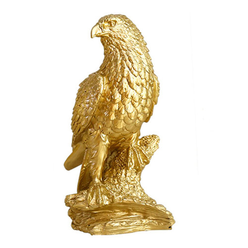 Artibetter Light Luxury Eagle Decoration Bald Eagle New York Figure Sculpture Table Bird Sculpture Garden Eagle Decor Eagle Sculpture Garden Eagle Statues Desktop Father Resin Artificial Bird