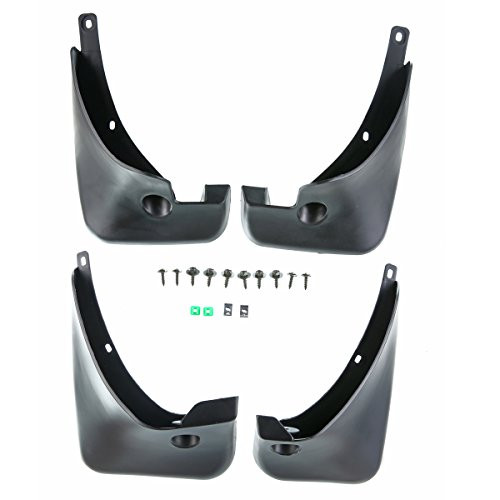 A-Premium Splash Guards Mud Flaps Mudflaps for Toyota RAV4 2006-2012 without Factory Fender Flares 4-PC Set
