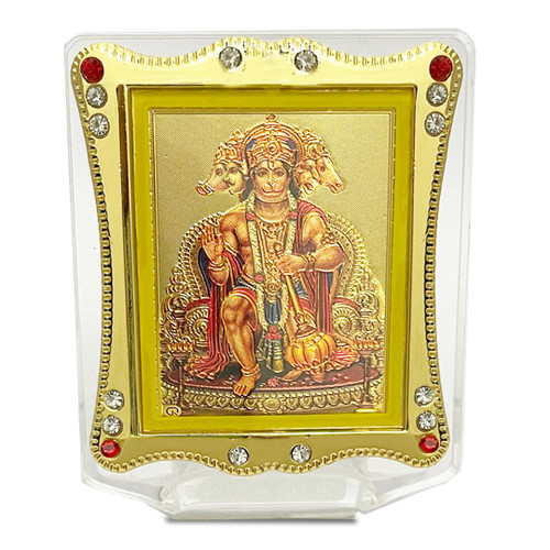 Shoppersduniya Lord Panchmukhi Hanuman Idol for Car Dashboard Showpiece Home Office Decor