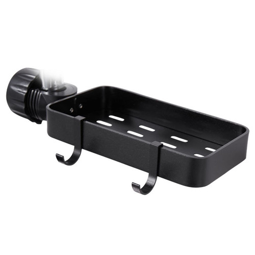 VAZZIC Sponge Holder Kitchen Sink Drain Sponge Storage Holder Faucet Aluminum Soap Drainer Shelf Basket Organizer Bathroom Accessories