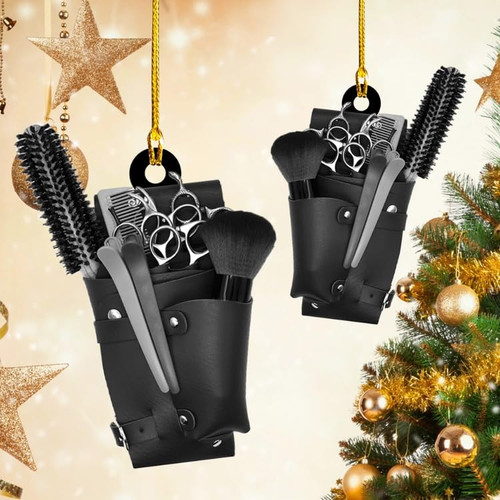 Personalized Name Hair Stylist Tool Christmas Ornament, Custom Hair Stylist Tool Christmas, Barber Ornament, Gift For Hair Stylist (Style 2) Personalized Name Hair Stylist Tool Christmas Ornament, Custom Hair Stylist Tool Christmas, Barber Ornament, Gift For Hair Stylist (Style 2)
