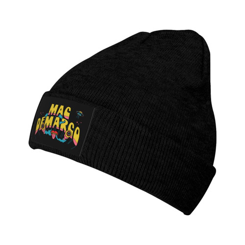 Mac Demarco Logo Knit Hat Unisex Winter Ski Hat Warm Knitted Caps Denim Hat Baseball Hat