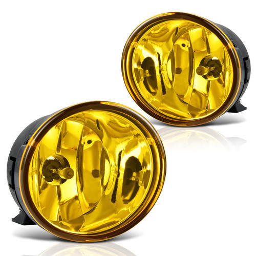 AUTOSAVER88 Fog Light Assembly Compatible with 2004 Pathfinder Armada 2005 2006 2007 Armada 2004 2005 2006 2007 2008 2009 2010 2011 2012 2013 2014 2015 Titan Fog Lamps Replacement Yellow Lens