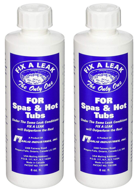 Marlig Industries Fix Pool Leak Sealer-8 oz (Two Pack)