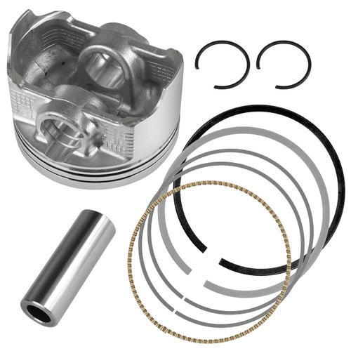 Caltric Cylinder Piston and Ring Set Compatible with Kawasaki Prairie 650 KVF650 A B 4X4 2002 2003