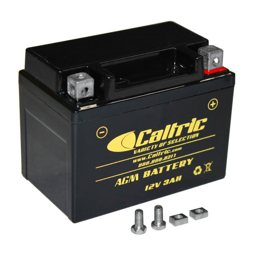 Caltric Agm Battery Compatible with KTM 300 Xc Xcw 2008-2016