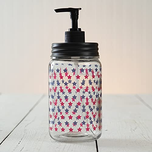 CTW Home Collection 370453 Patriotic Stars Soap Dispenser
