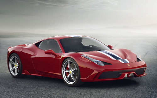 2014 Ferrari 458 Speciale 24X36 Poster Banner Photo