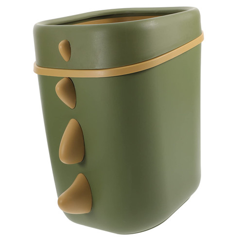 ORFOFE Garbage Can Garbage Can for Office Plastic Trash Can Trash Bucket Kawaii Trash Bin Garbage Container Bin Wear-Resistant Garbage Can Adorable Trash Can Adorable Trash Bin Cartoon