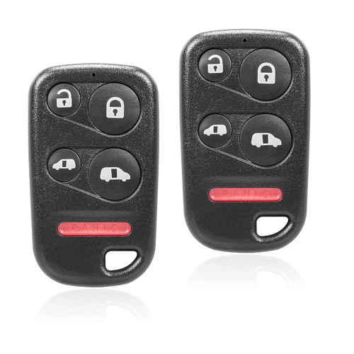 TOP-VIGOR 2pcs Car Key Fob Keyless Entry Remote fits Honda Odyssey 2001 2002 2003 2004(FCC ID: OUCG8D-440H-A)