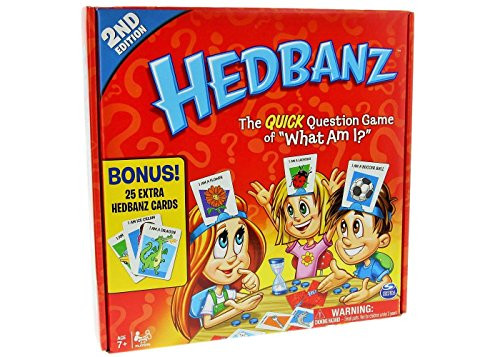 HedBanz Game - 2nd Edition - Bonus 25 Extra Hedbanz Cards